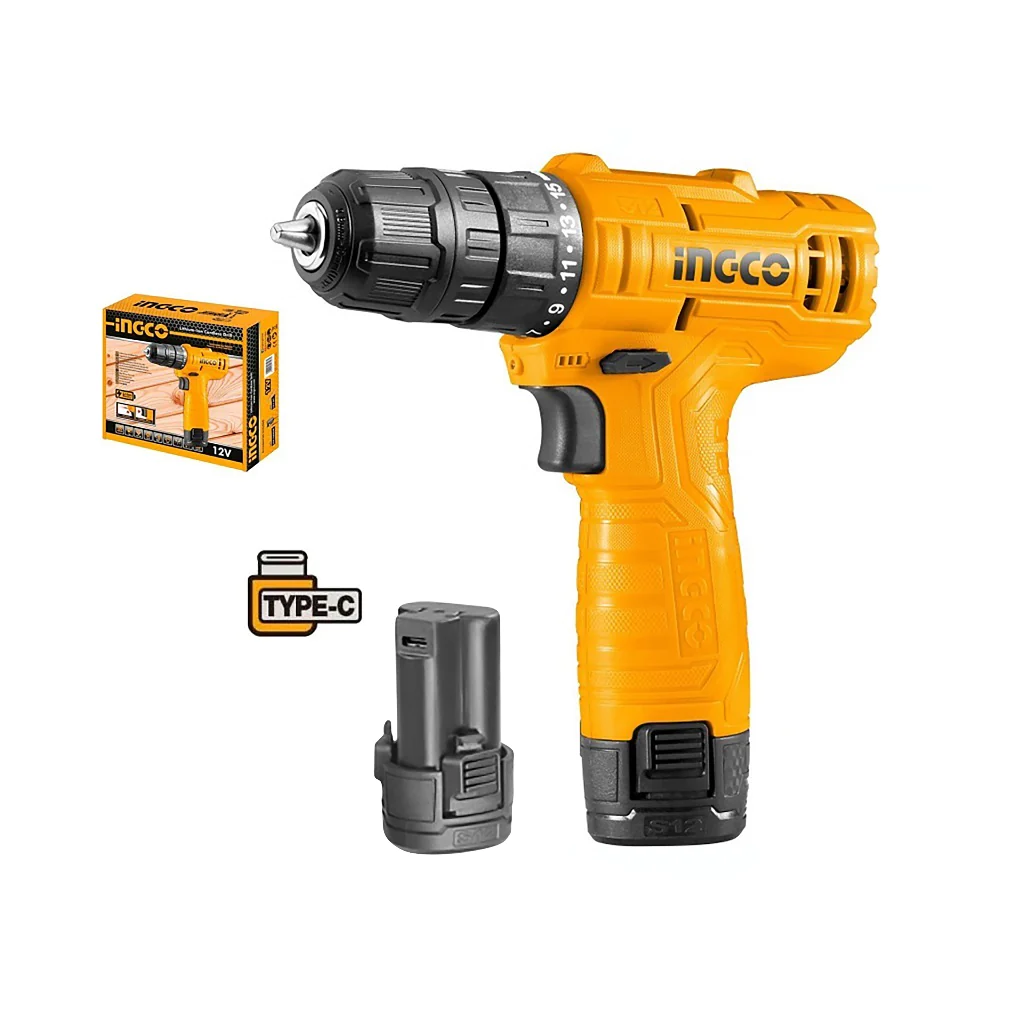 Ingco 12V 20Nm Cordless Drill | Kreatives.co.ke Kenya