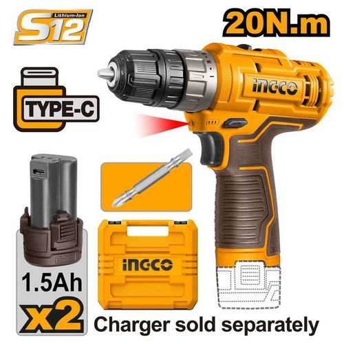 Ingco 12V Cordless Drill | Kreatives.co.ke Kenya
