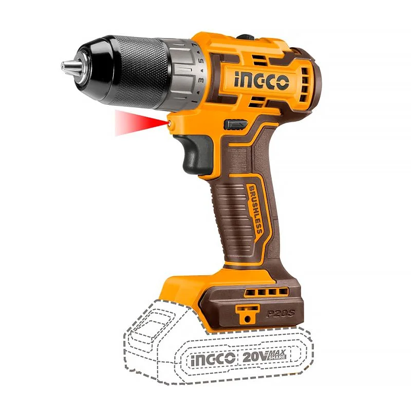 Ingco 20V Brushless Cordless Drill | Kreatives.co.ke Kenya