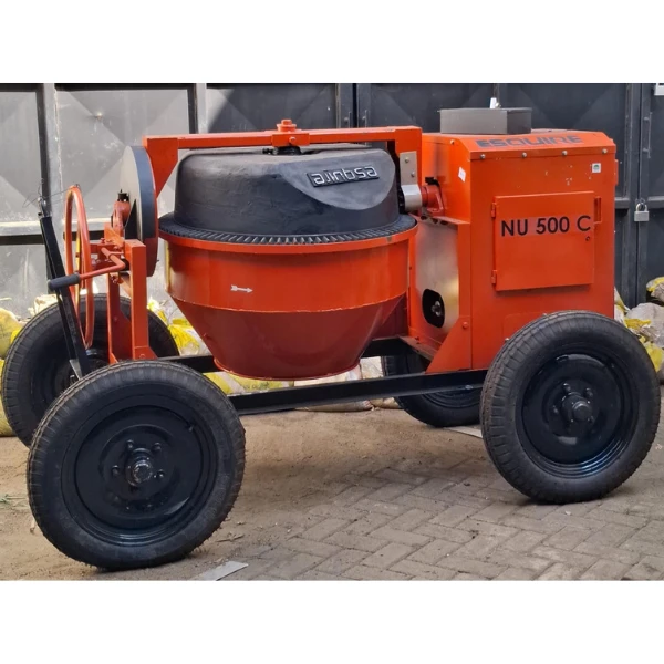 ESQUIRE INDIA 500L Diesel Concrete Mixer 500 Litres with KIRLOSKAR 6.5hp Diesel Engine Chain