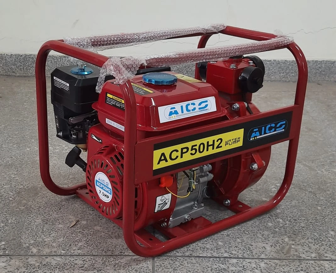 Irrigation High Preesure 2 inch Petrol Water Pump - Aico Japan 3 Outlets,connectors incl. Aico Japan