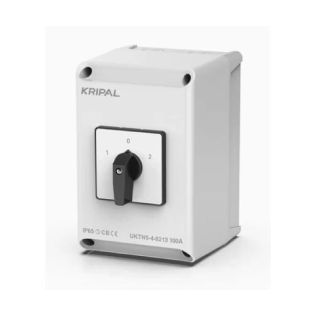 Kripal 100A 4P Changeover Switch | Kripal 100A 4-Pole Changeover