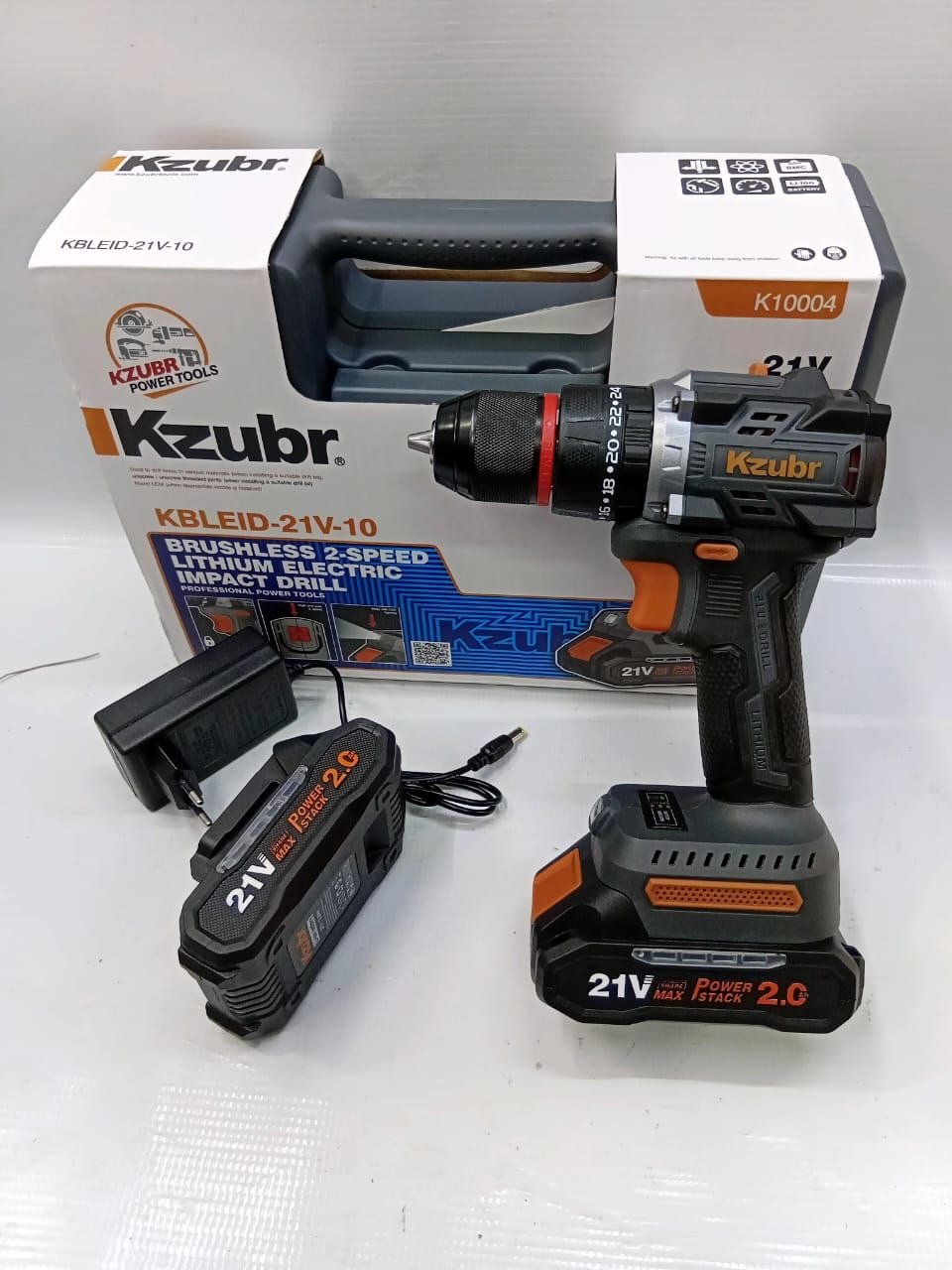 Kzubr K10004 21V Brushless Impact Drill | Kreatives.co.ke Kenya