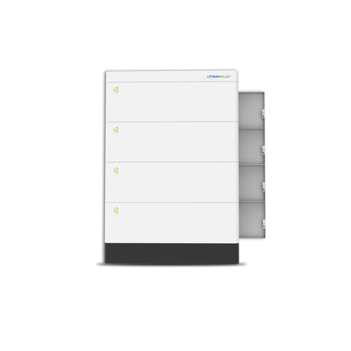 Lithium Valley 5.12kWh Solar Battery | Stackable LiFePO4 51.2V