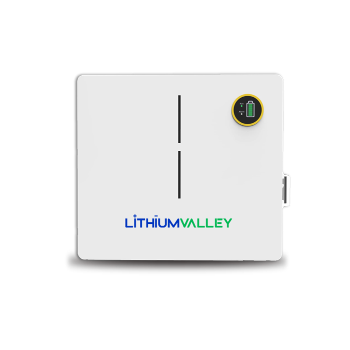 Lithium Valley 5.12kWh Solar Battery | Wall Mount LiFePO4 51.2V