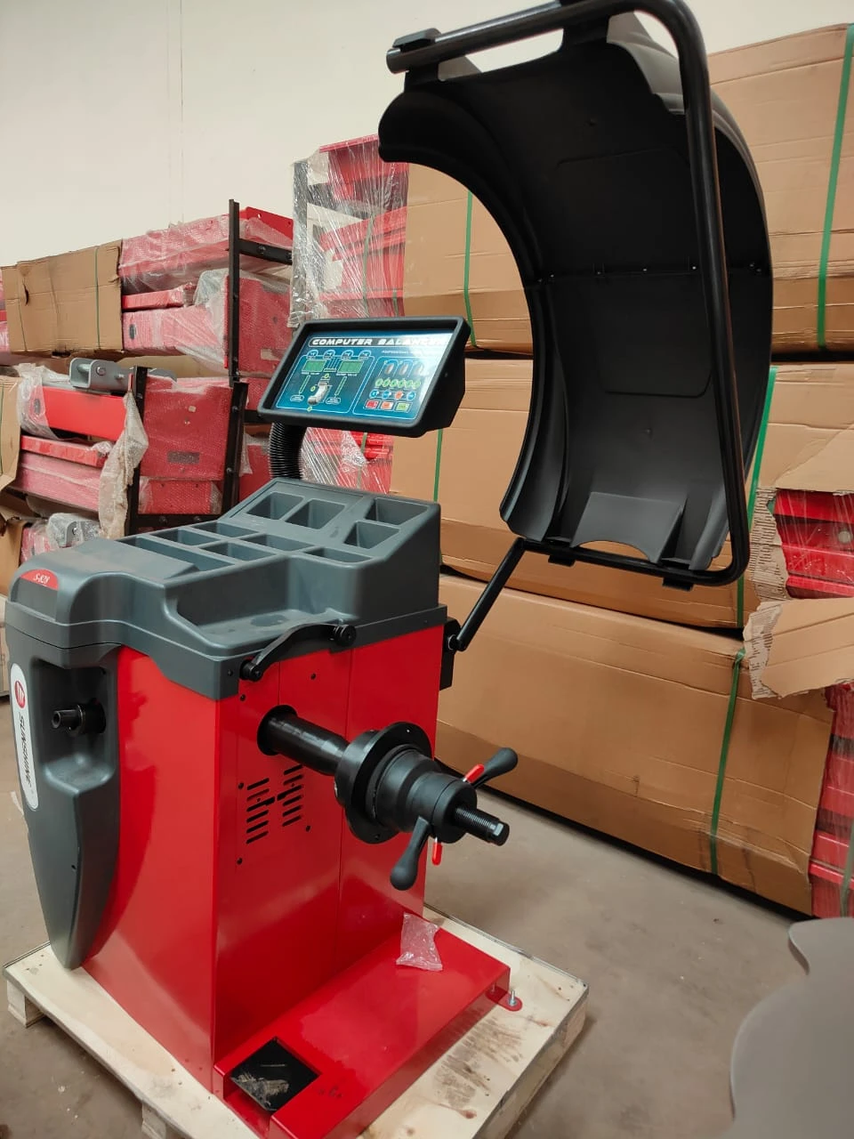 Tyre Balancing Machine - Complete System