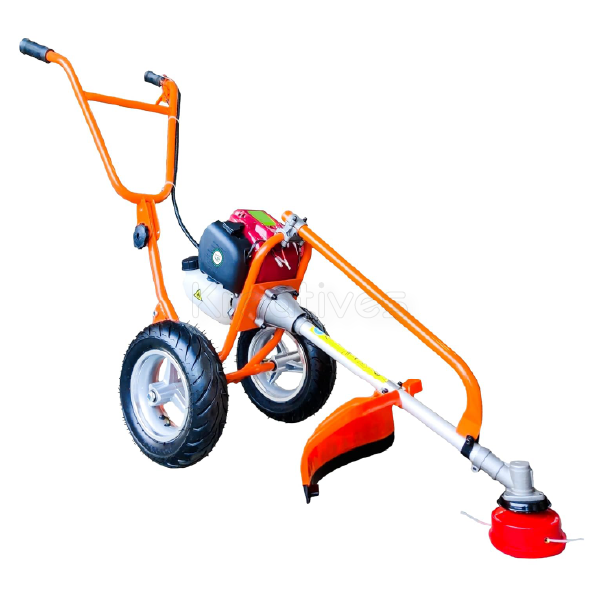 Lenhard Germany 35CC 4 Stroke Trolley Brush Cutter Crop Reaper | 24-Month Warranty