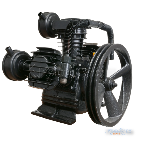 V type Air Compressor Pump (cast iron), 3 piston x 90mm