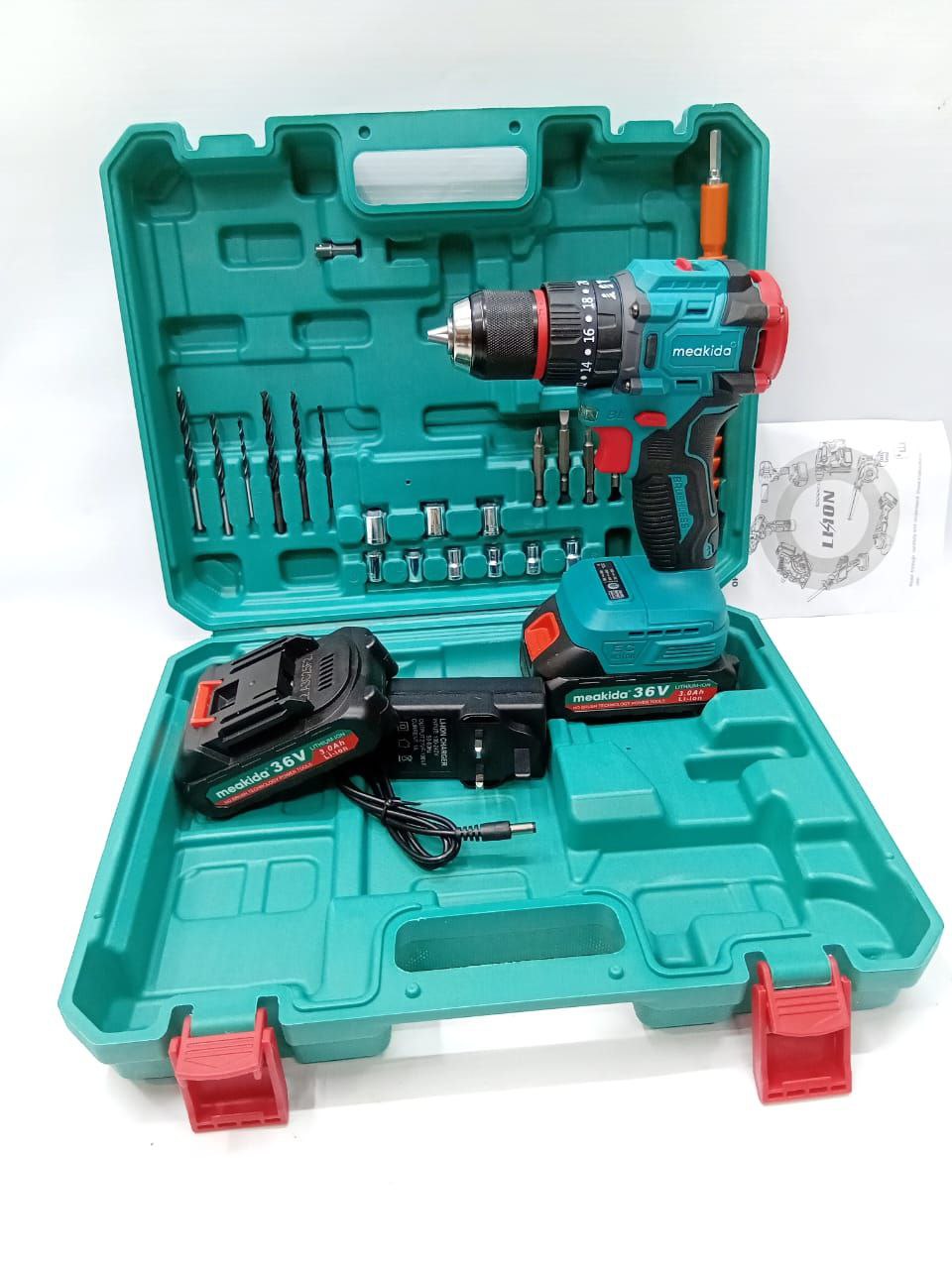 Meakida 36V Brushless Cordless Drill | Kreatives.co.ke Kenya