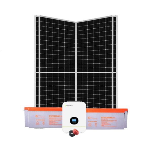 Nationwide Delivery Kenya - 5kW Felicity GEL Growatt Solar Kit - Top Rated In Kenya