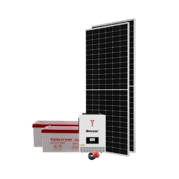 Original & Warranted - 2kW Amizar Seven Stars Solar Kit