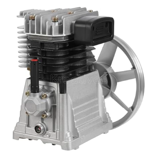 Compressor Head Pump 2 piston x 90mm Aluminum - Italy type