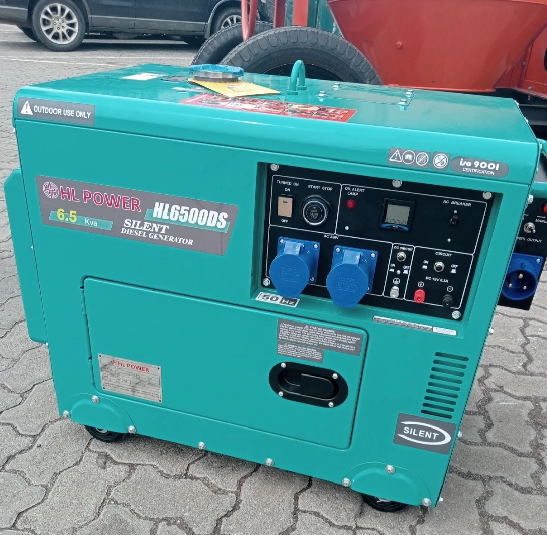6.5Kva Automatic Silent Church Diesel Generator Power Backup