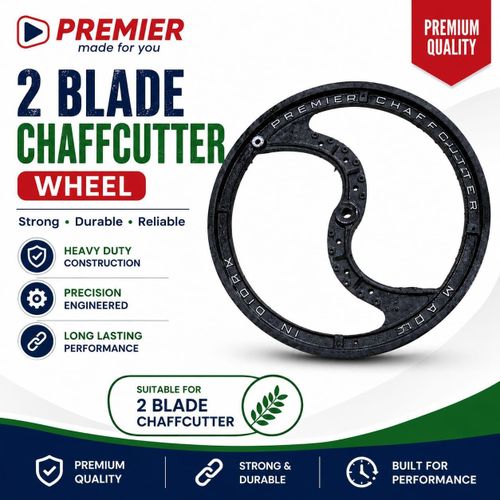 Premier 2-Blade Chaff Cutter with Wheel – Spare Parts Available | Kreatives.co.ke Kenya