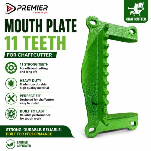 Premier chaff cutter 11-Tooth Mouth Plate – Genuine Spare Part | Kreatives.co.ke Kenya