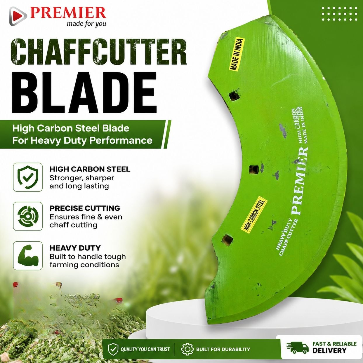 Premier Chaff Cutter Blade – Genuine Spare Part | Kreatives.co.ke Kenya