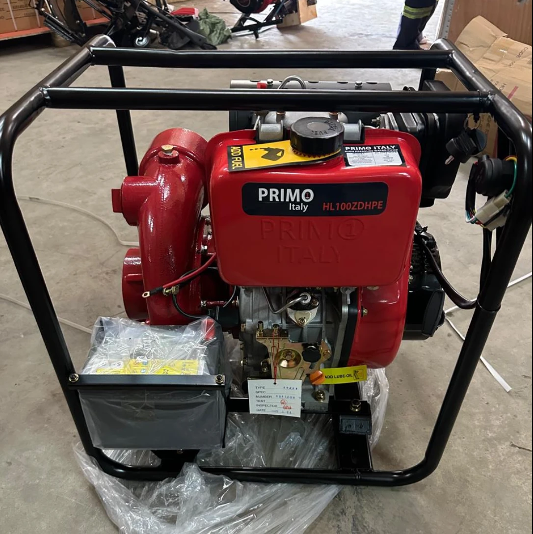 Primo italy 4Inch Diesel Water Pump - 16HP High pressure 