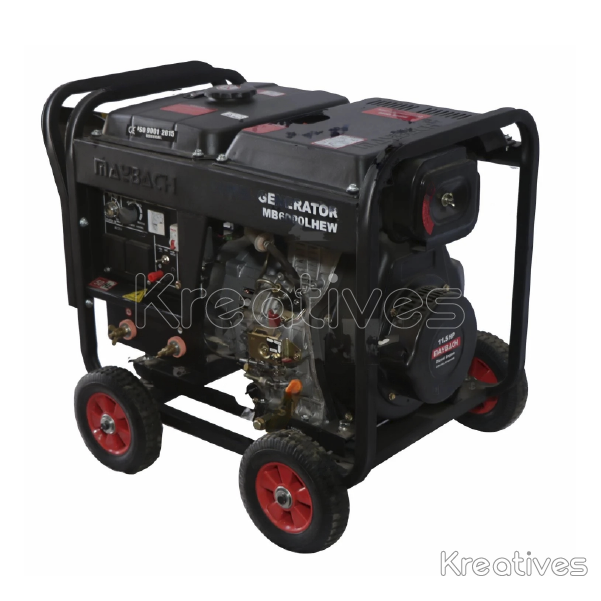 Maybach 7.0Kva 2in1 Diesel Welding Generator