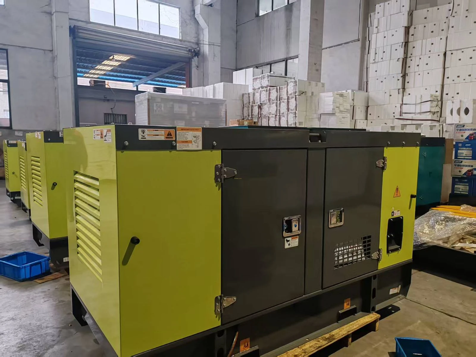 Thompson England 12Kva Silent Generator with ATS - Single phase DG-12000-S 