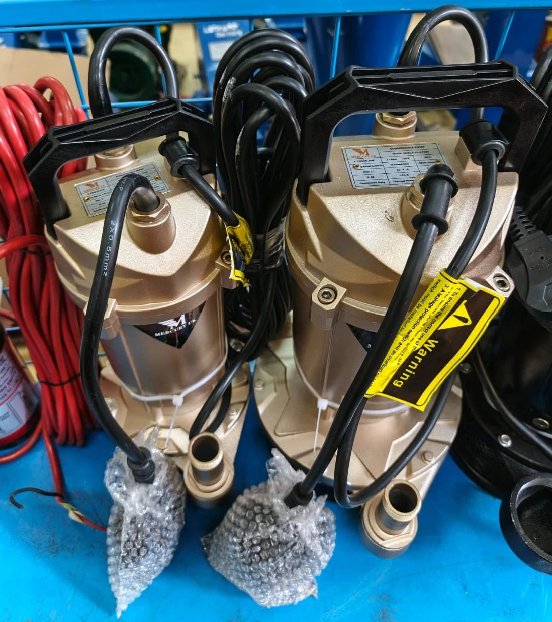 Mercury UK 0.5HP 18Mtrs submersible pumps