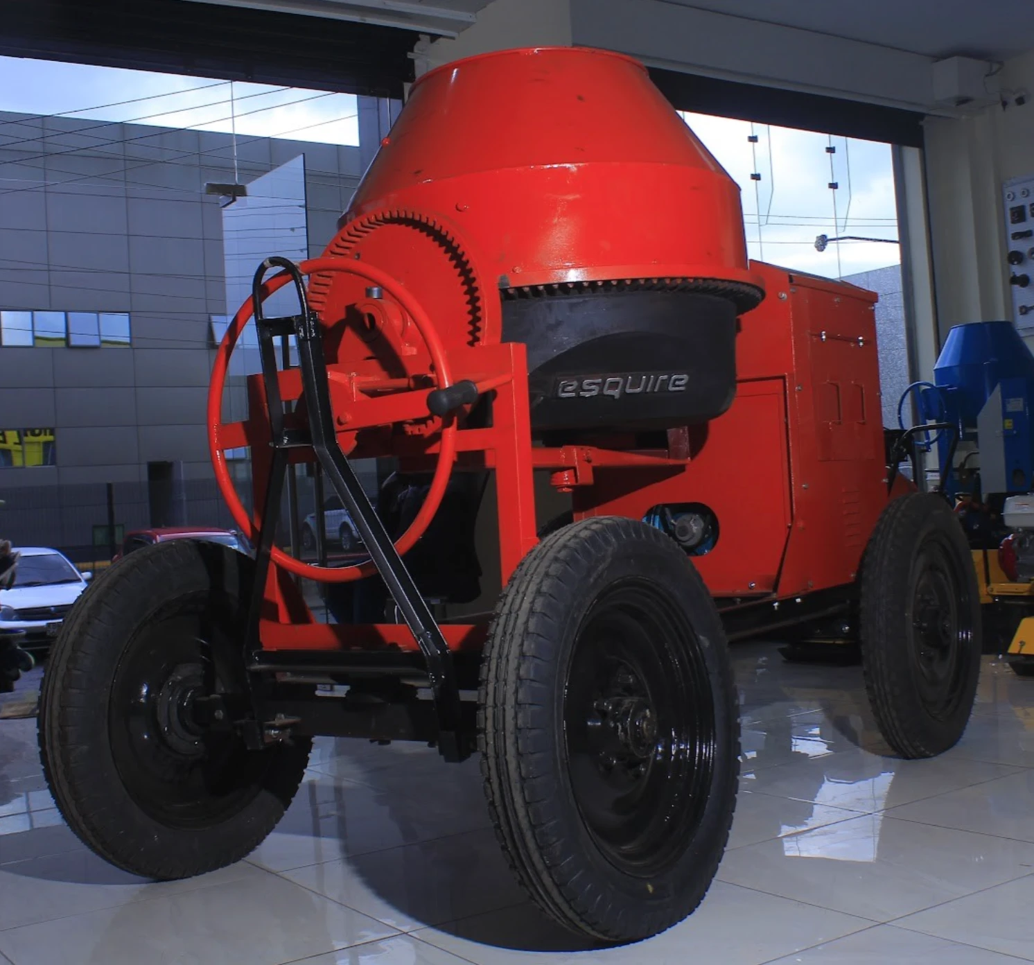 500Ltrs Heavy Duty Diesel Concrete Mixer.