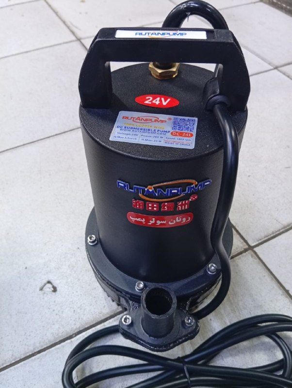 Rutan 24V DC Solar Submersible Pump – ~50m Head | Kreatives.co.ke Kenya