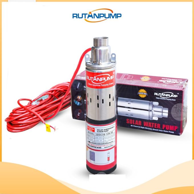 RUTANPUMP 50M Solar Submersible Pump – Max Head 50m | Kreatives.co.ke Kenya
