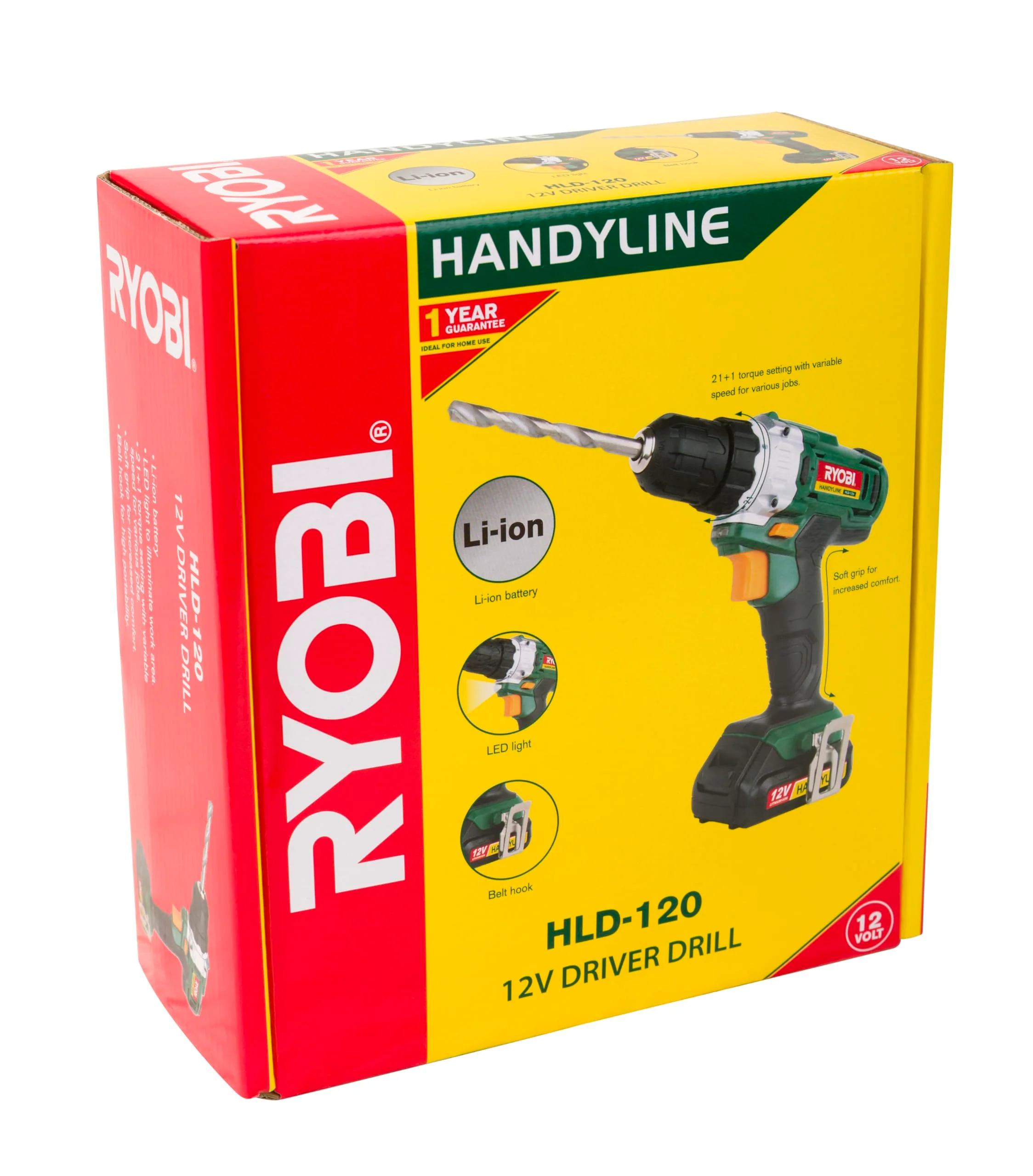 Ryobi 12V 10mm Cordless Drill | Kreatives.co.ke Kenya
