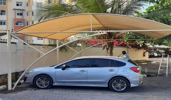 Single-Vehicle Waterproof Car Parking Shade Structure | Kreatives.co.ke Kenya