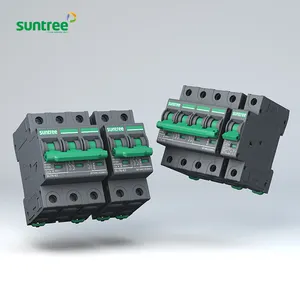 Solar DC MCB Circuit Breaker 32A 63A 2P 500V