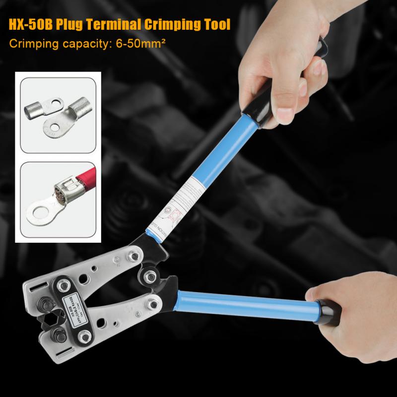 Solar Manual Crimping Tool for Battery Terminal Lugs