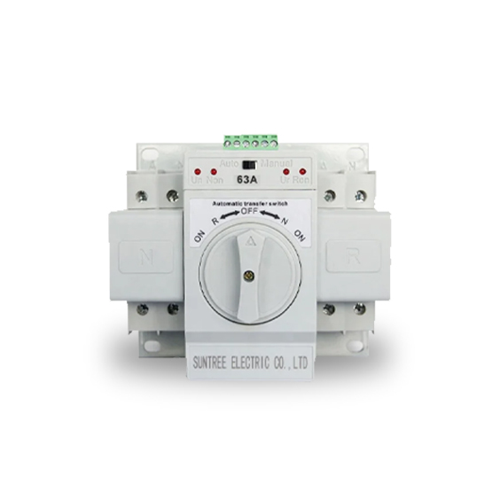Suntree ATS Single Phase DIN | 63A 2-Pole Automatic Transfer Switch