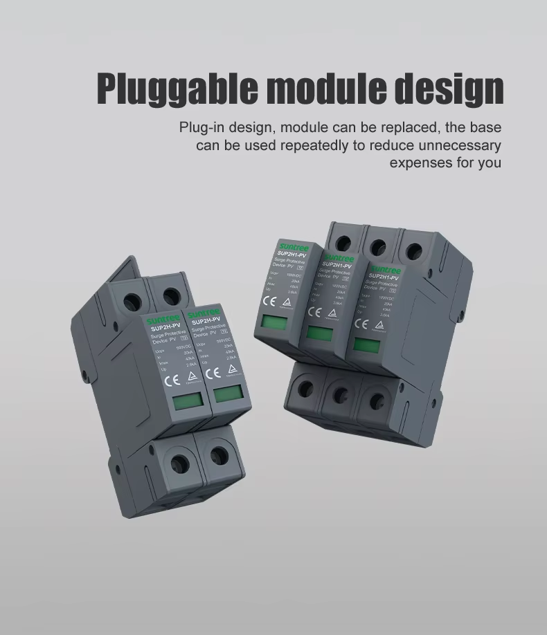 Suntree Solar DC SPD 2Pole | 1000V Surge Protection Device