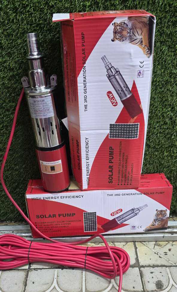 Tiger 50m DC Submersible Pump – 250W – 50m Head | Kreatives.co.ke Kenya