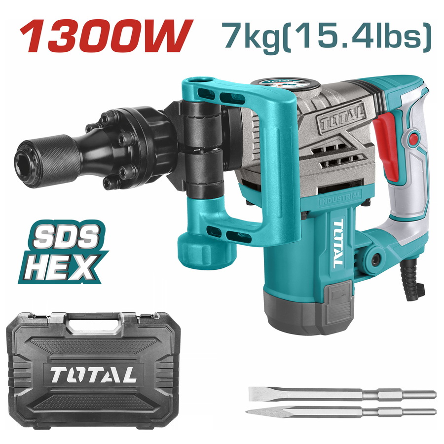Total 1300W 7kg Demolition Breaker | Kreatives.co.ke Kenya