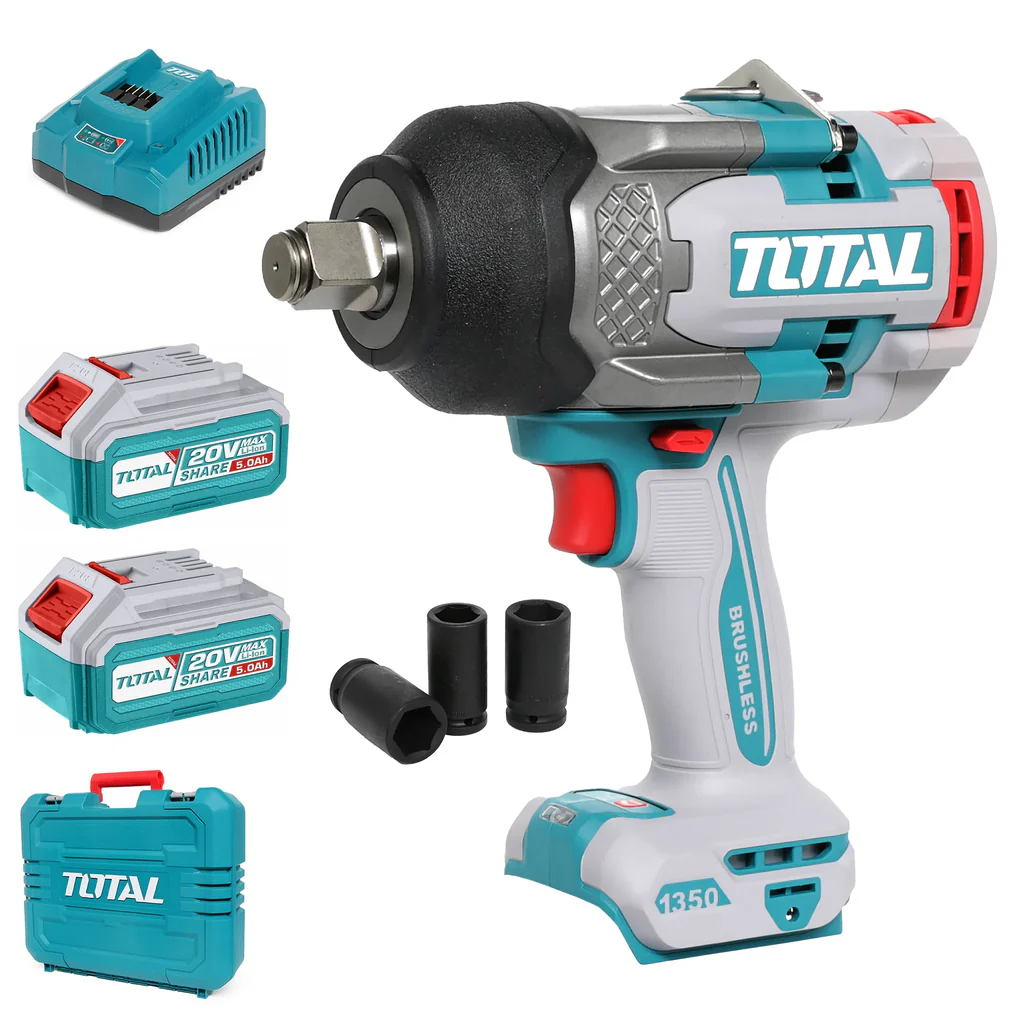 Total 1350Nm Cordless Impact Wrench | Kreatives.co.ke Kenya