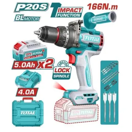 Total 20V 166Nm Brushless Impact Drill | Kreatives.co.ke Kenya