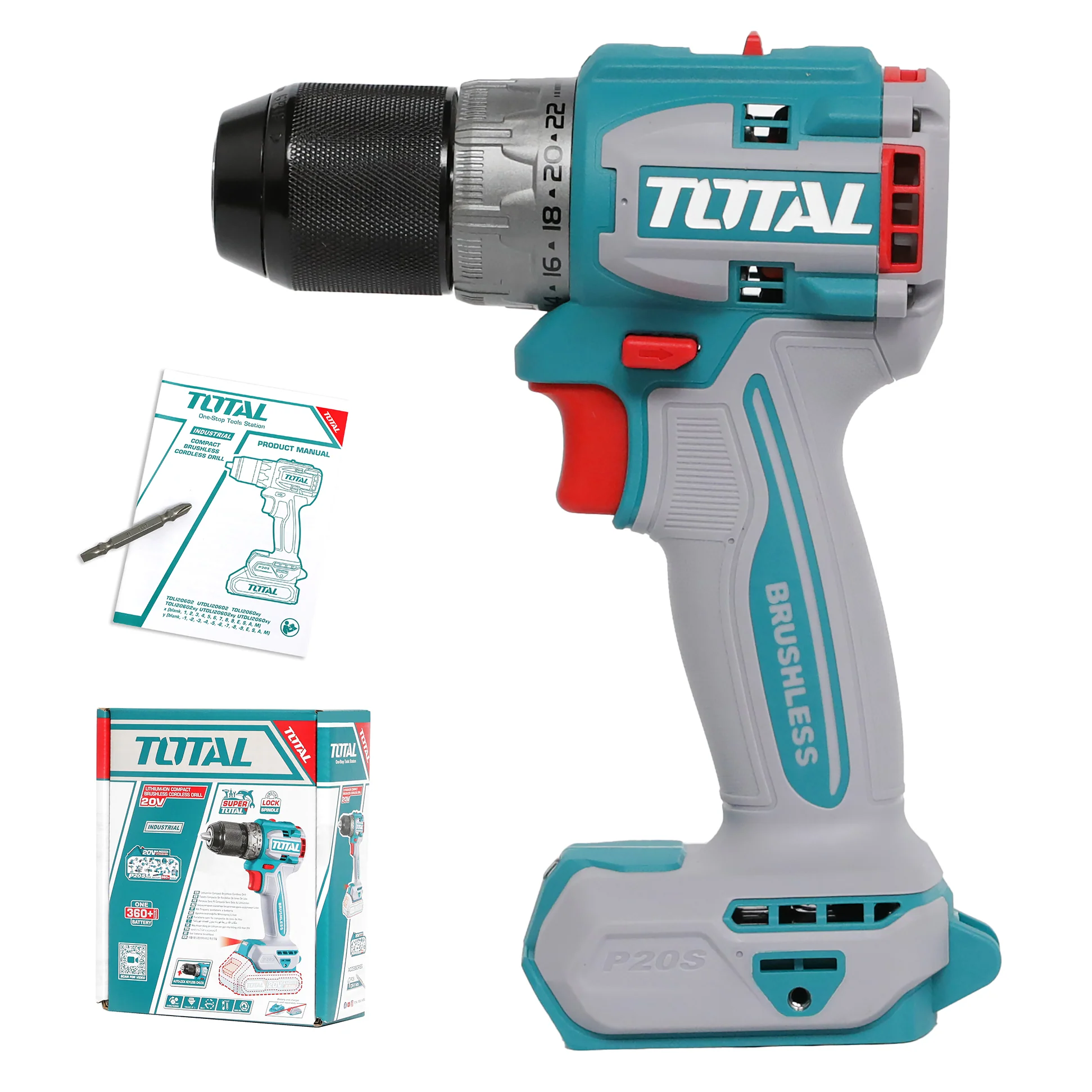 Total 20V 60Nm Compact Drill | Kreatives.co.ke Kenya