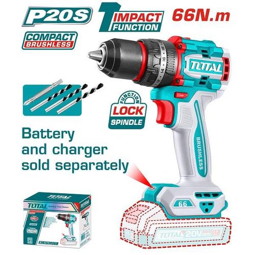Total 20V 66Nm Compact Drill | Kreatives.co.ke Kenya
