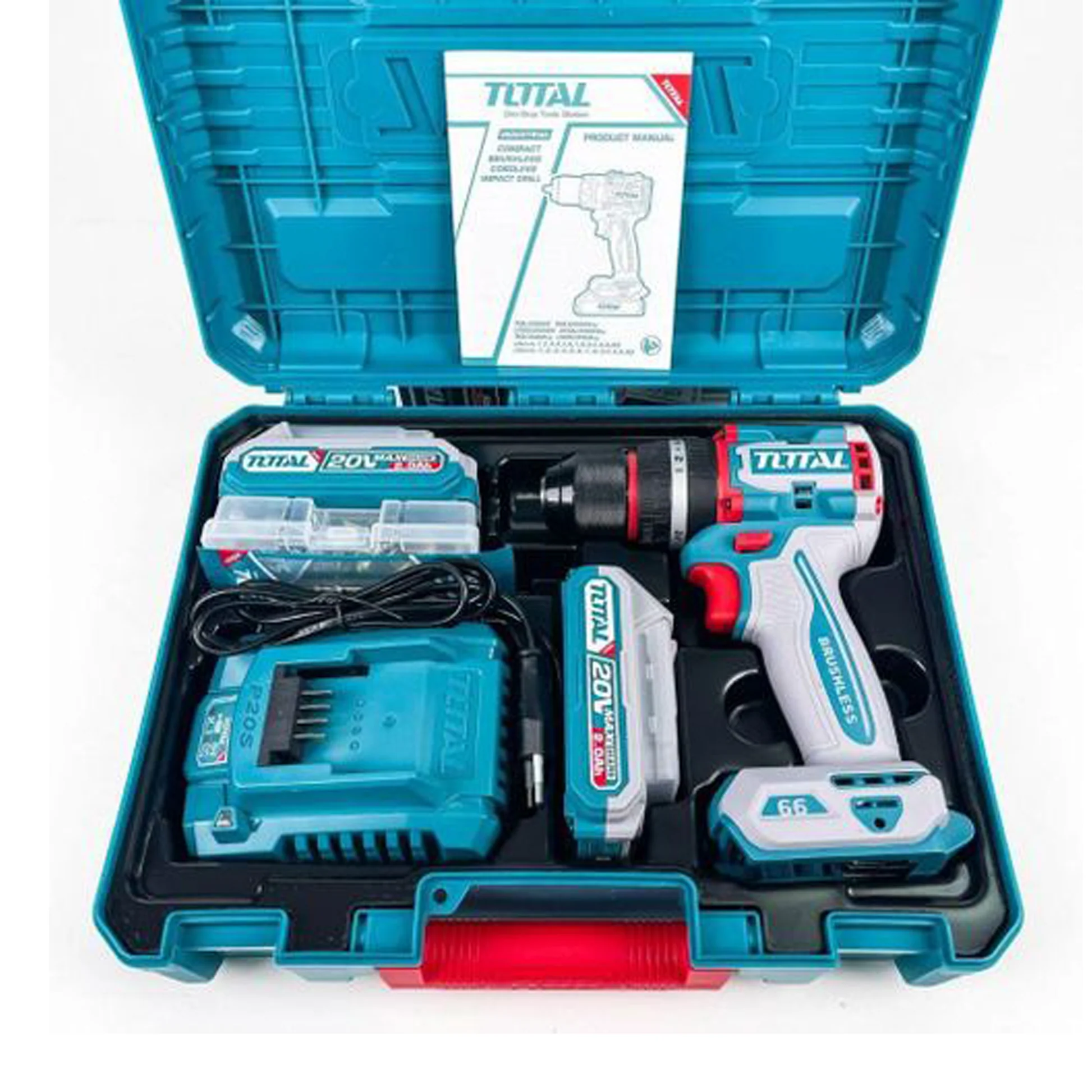 Total 20V 66Nm Compact Impact Drill | Kreatives.co.ke Kenya