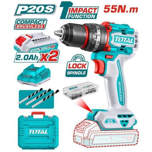 Total 20V 66Nm Compact Impact Drill | Kreatives.co.ke Kenya
