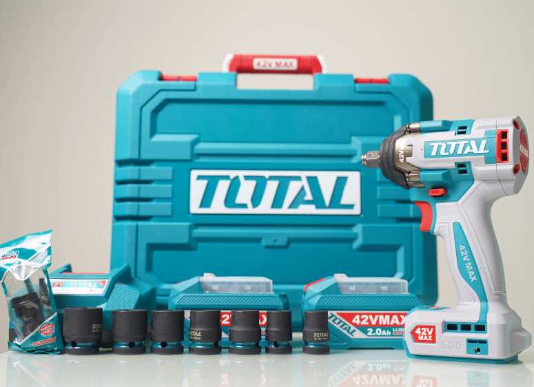Total 20V 800Nm Cordless Impact Wrench | Kreatives.co.ke Kenya