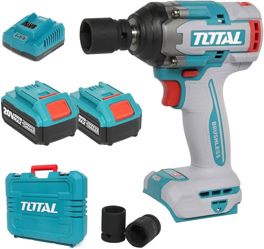 Total 20V 850Nm Cordless Impact Wrench | Kreatives.co.ke Kenya
