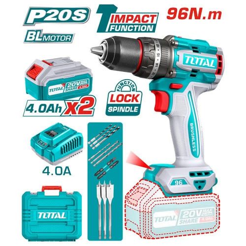 Total 20V 96Nm Brushless Impact Drill | Kreatives.co.ke Kenya