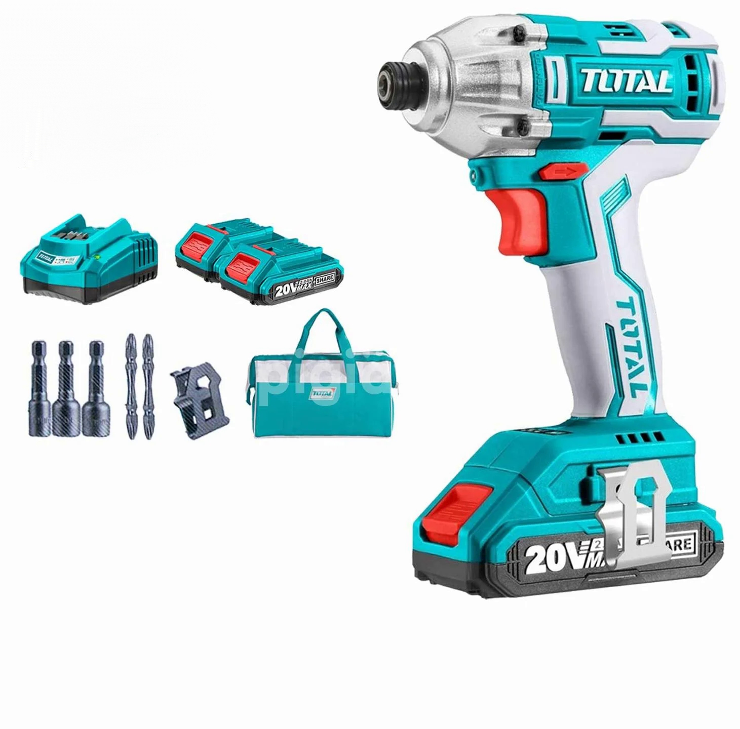 Total 20V Li-Ion Impact Driver | Kreatives.co.ke Kenya