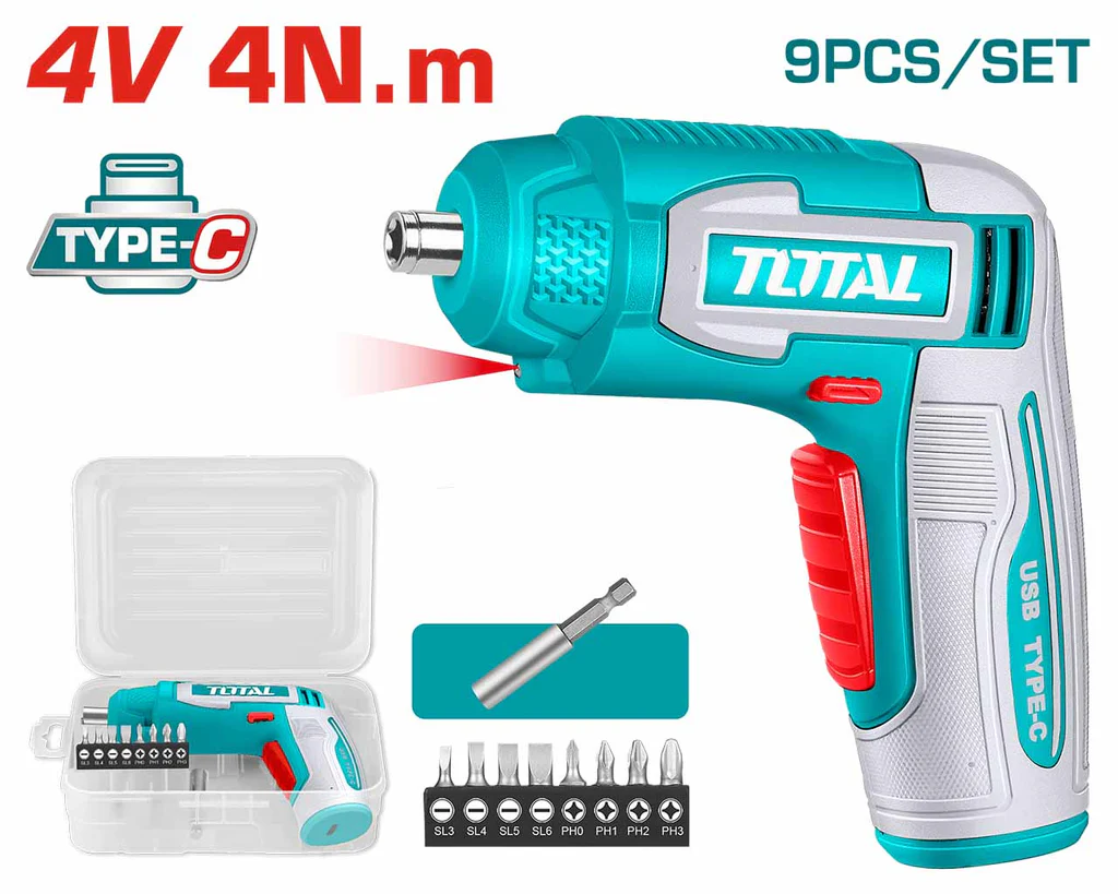Total 4V Cordless Screwdriver | Kreatives.co.ke Kenya