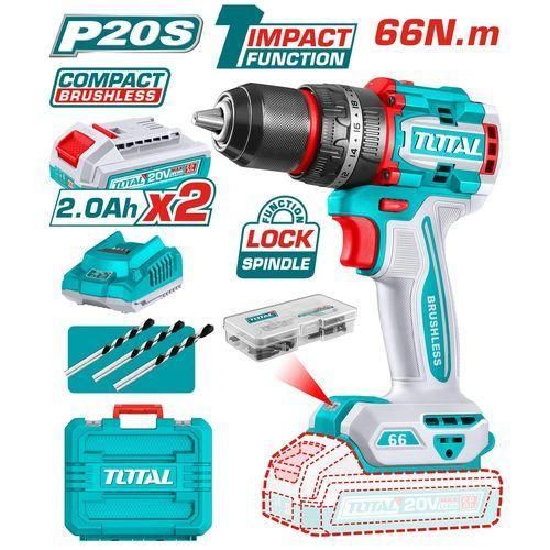 Total Compact Brushless Impact Drill | Kreatives.co.ke Kenya