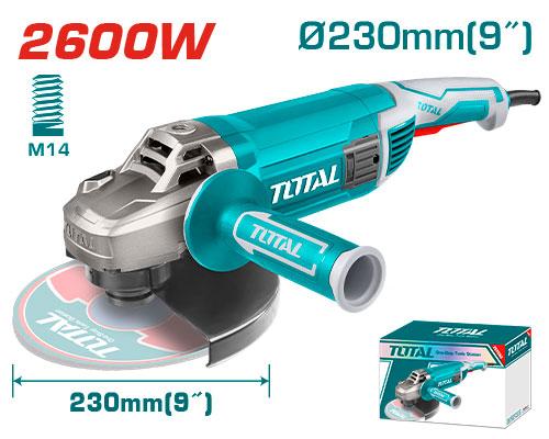Total TG1262306 2600W 230mm Angle Grinder | Kreatives.co.ke Kenya