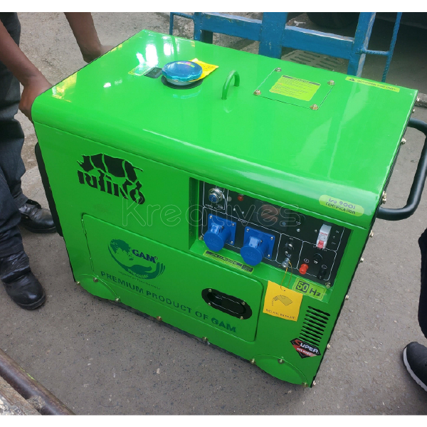 Rhino 10Kva Silent Diesel Generator with ATS – Reliable Power for Home and Business