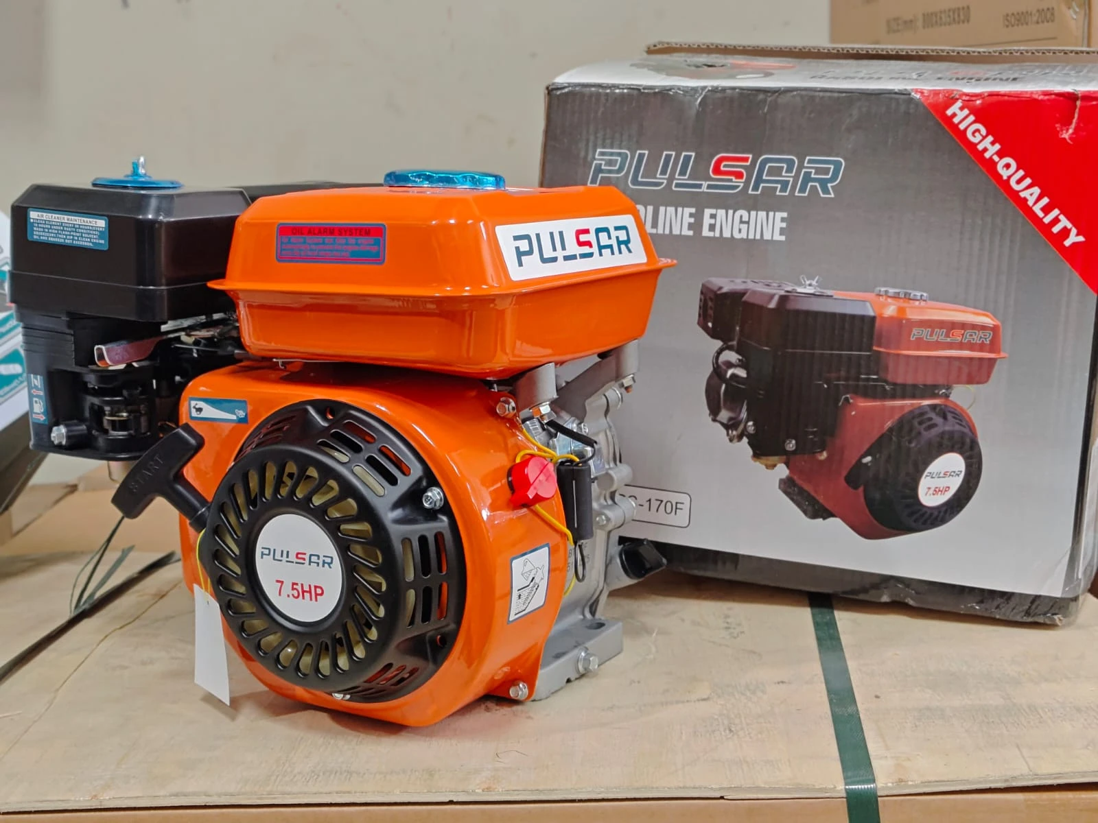 6.5HP Petrol Engine with Pulley Pulsar 